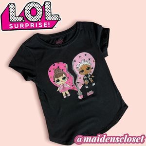 5/$20 LOL Surprise Short Sleeve Graphic Tee Girls Size 6